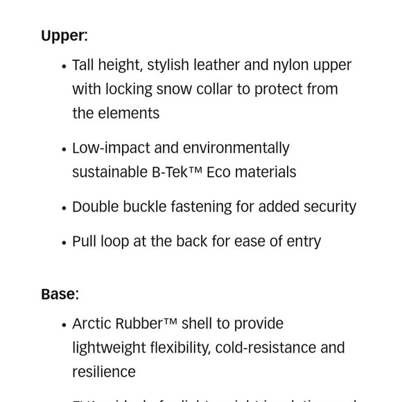 Women's Baffin Impact Boots - Size 9 US Good fit for US 6.5 - 7 (MSRP: $230) - Picture 9 of 9